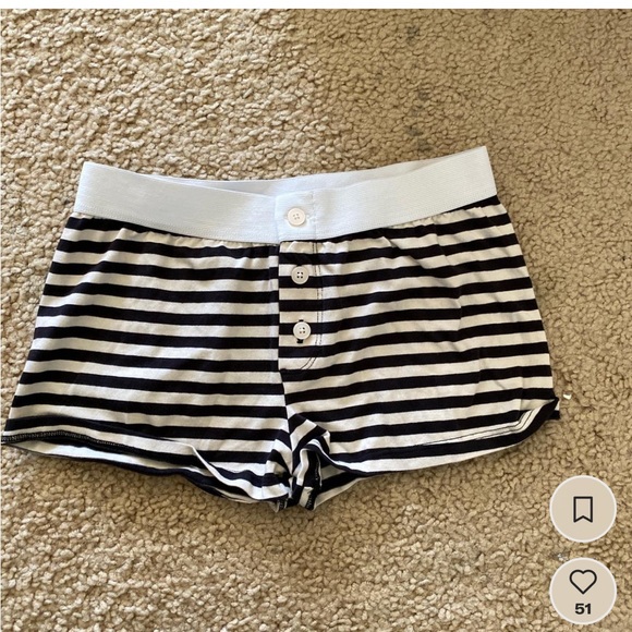 Brandy melville striped boy shorts underwear - Picture 4 of 4